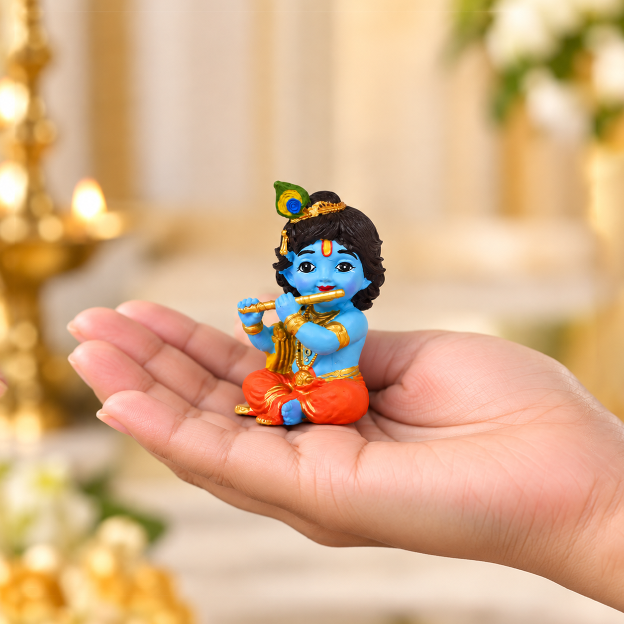 Multi-colour Bal Gopal Idol