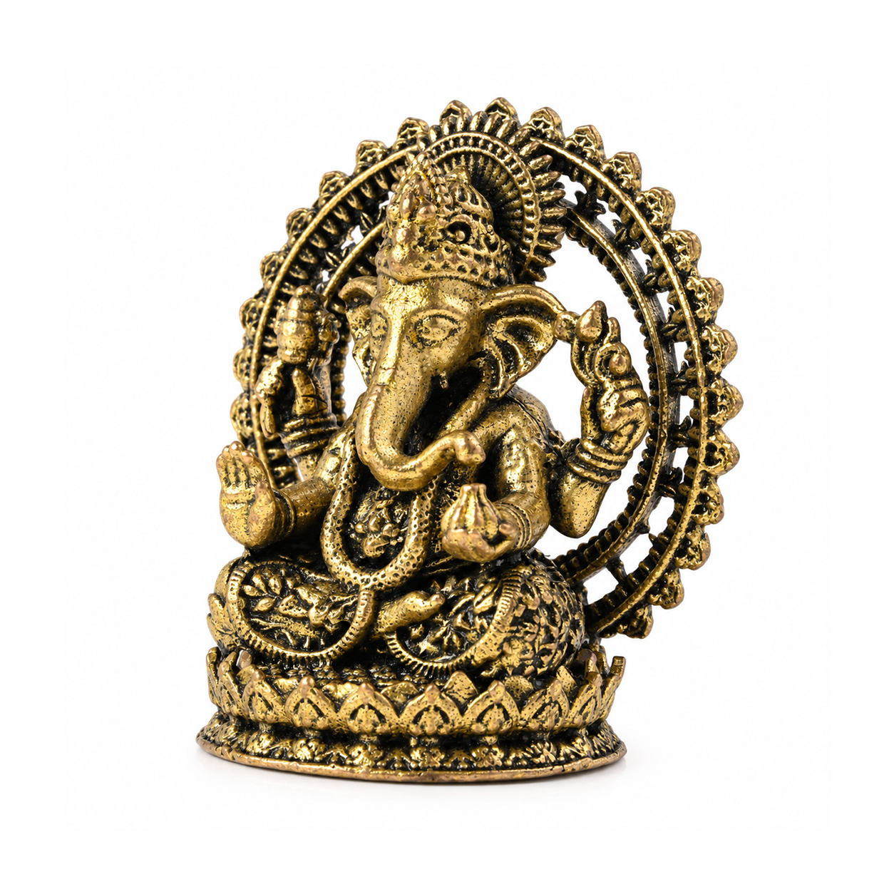 Brass Ganpati Idol