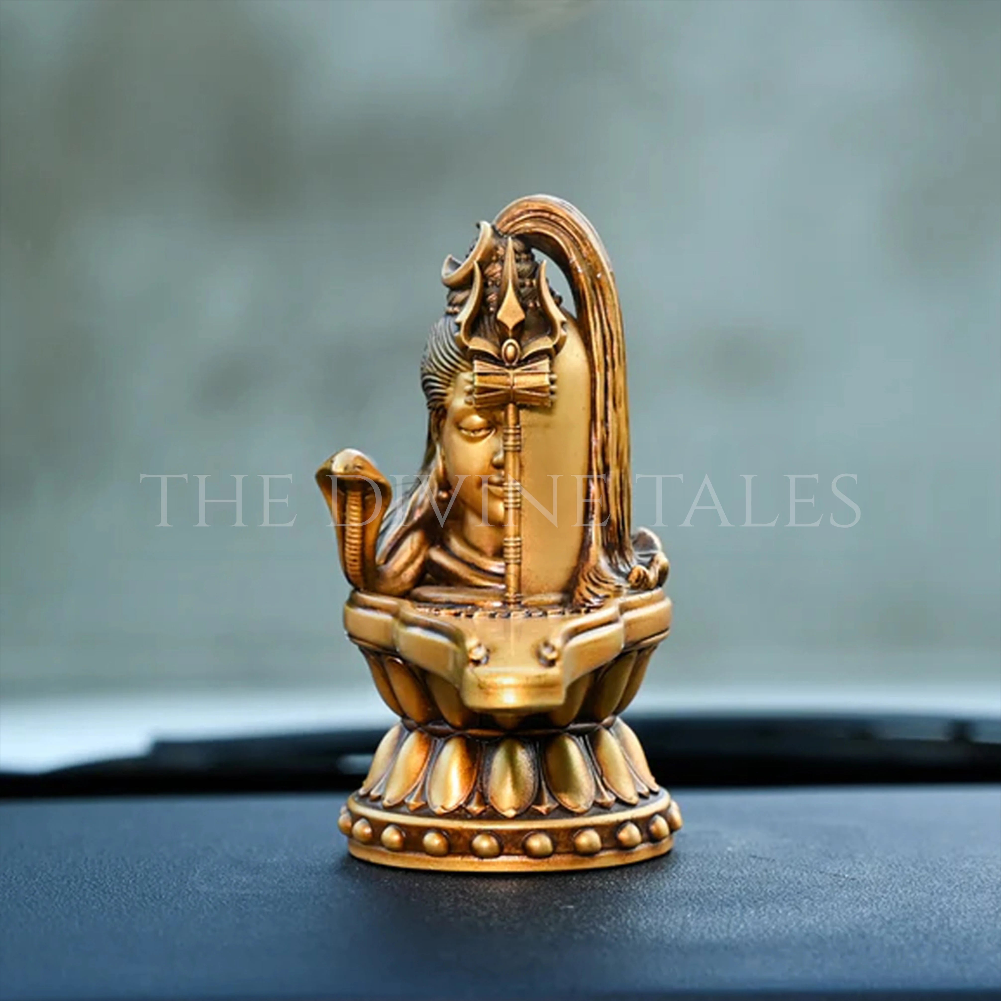 Shiv-Lingam Car Dashboard Idol