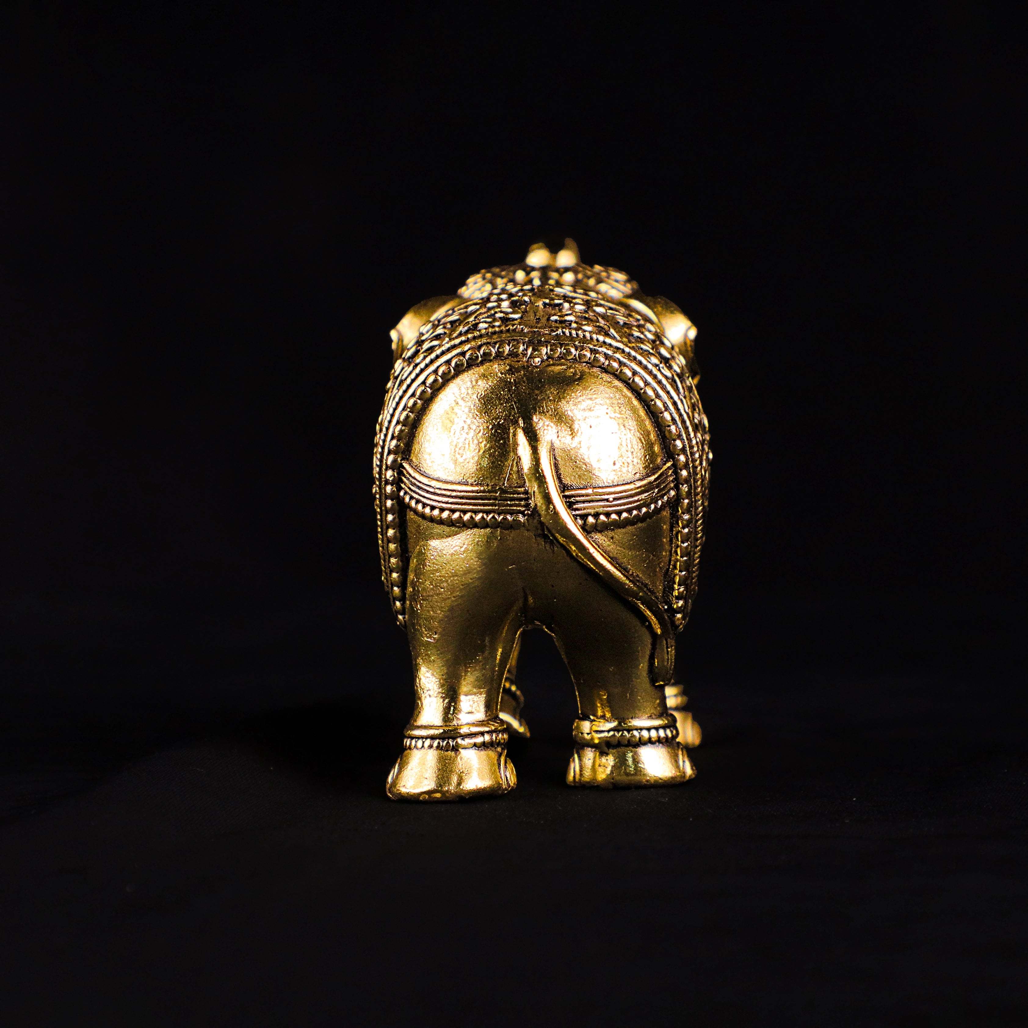 Golden Elephant Statue