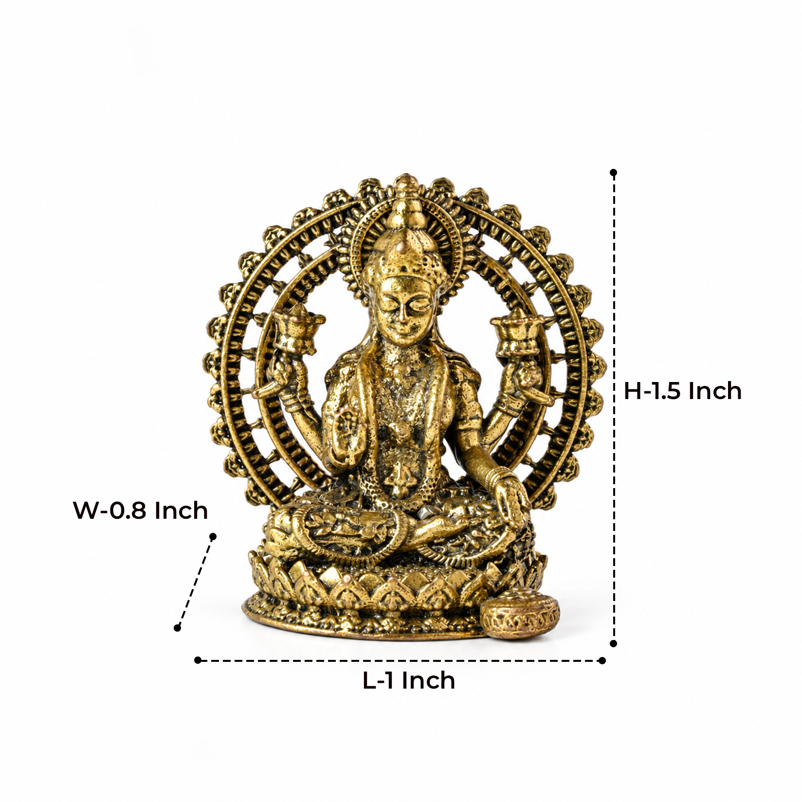 Brass Maa Lakshmi Idol