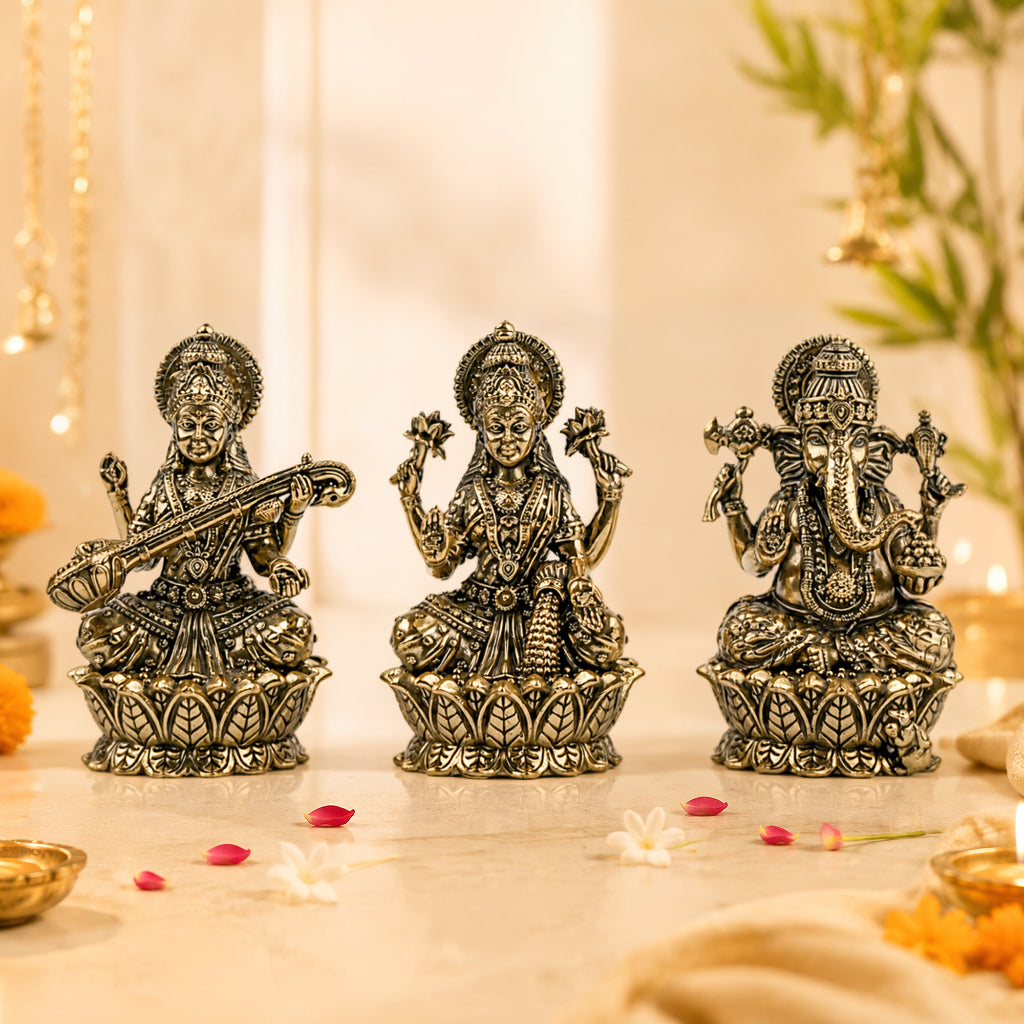 Trishakti Divine Idol Set
