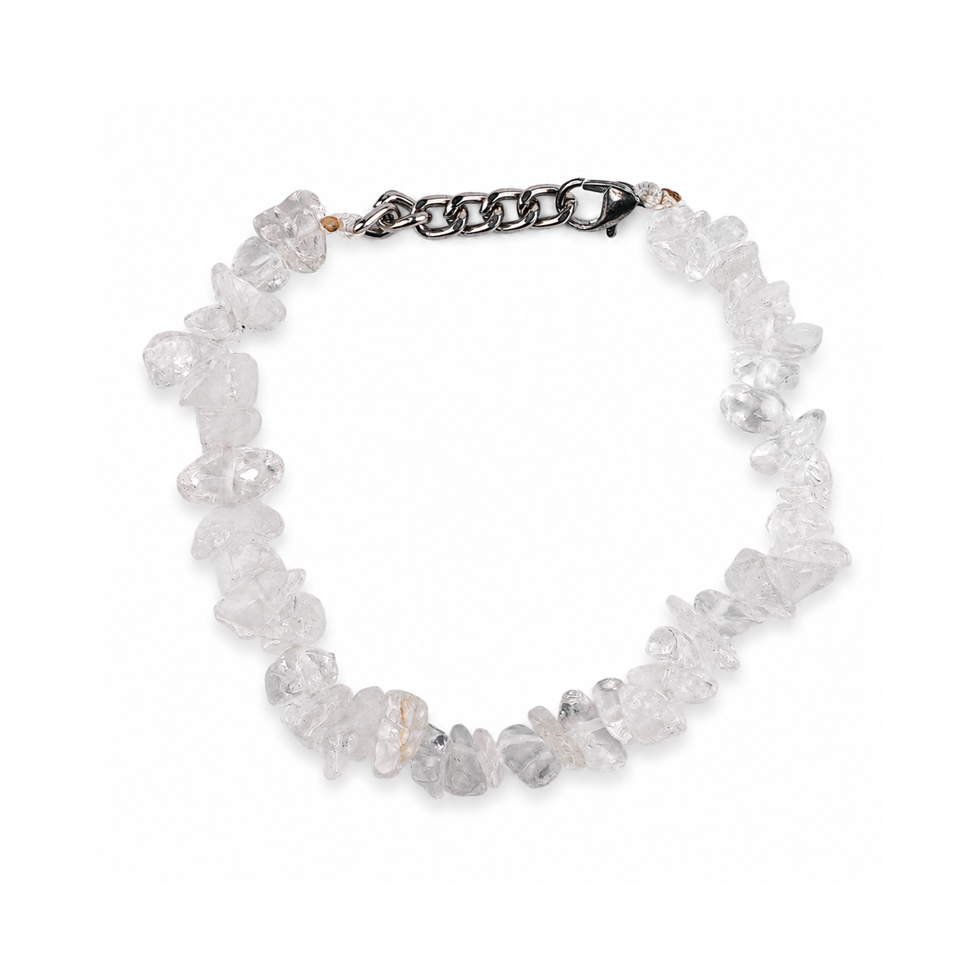 Natural Clear Quartz Chip Bracelets