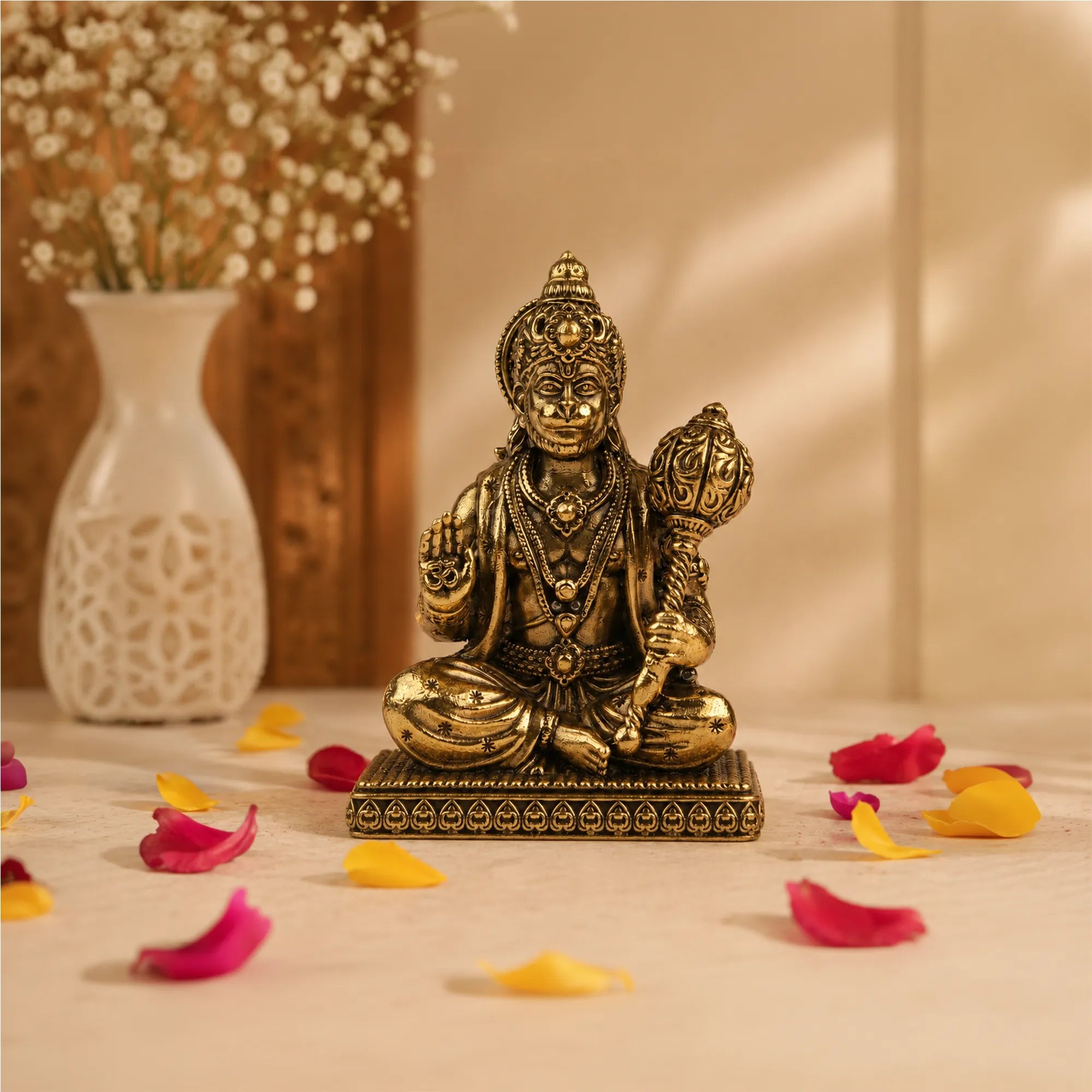 Lord Hanuman Brass Idol