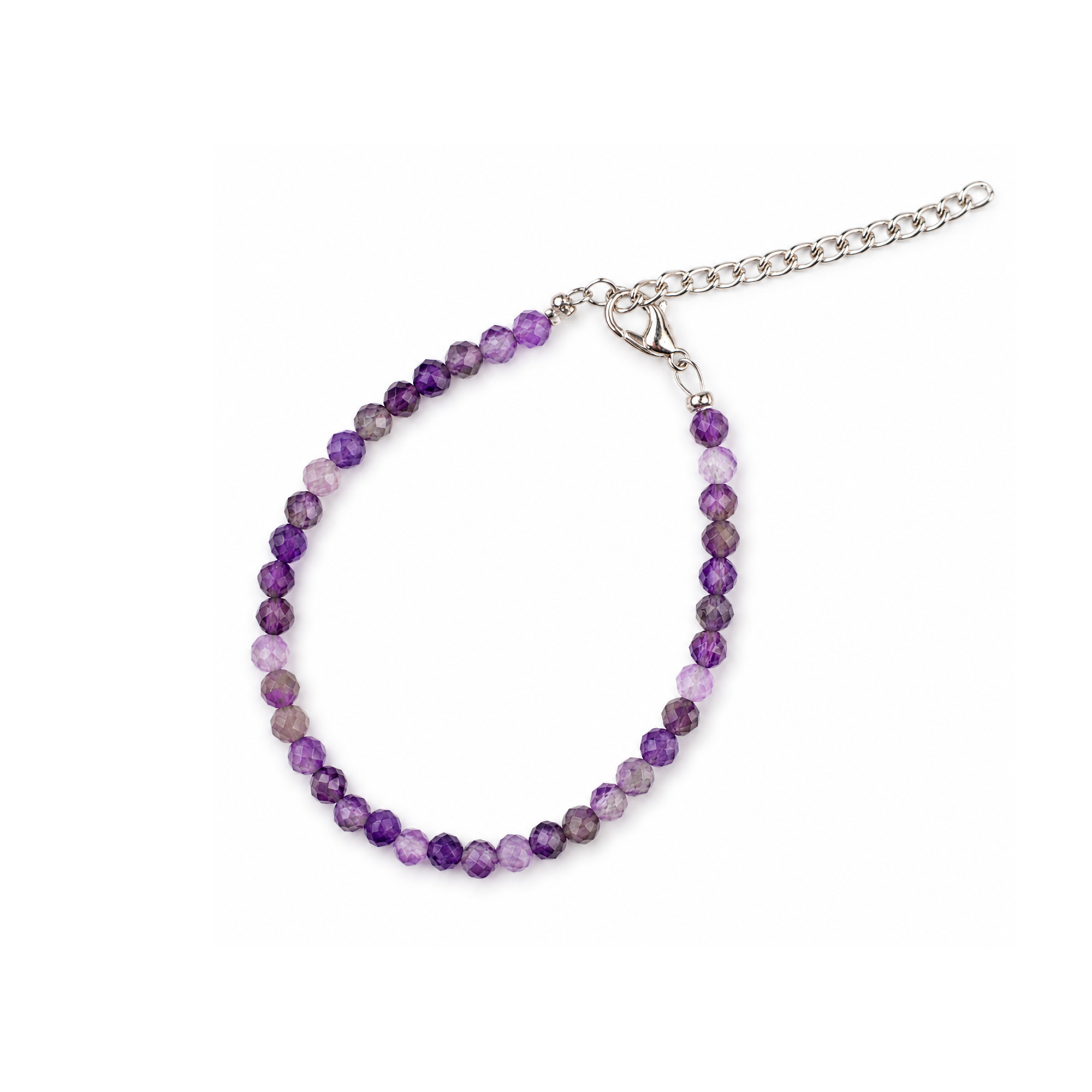 Amethyst Crystal Calming Bracelet