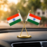 Brass Indian National Flag