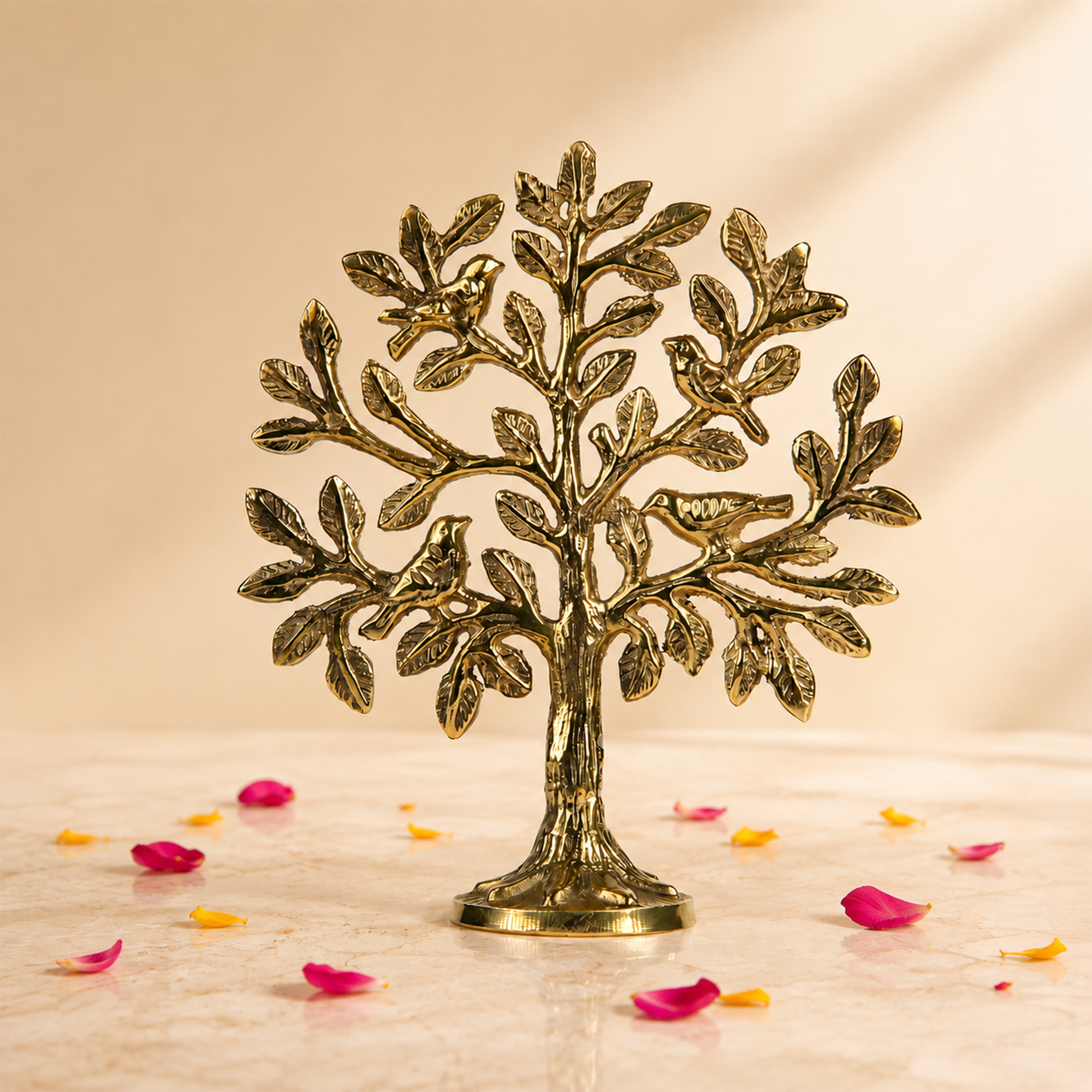 Tree of Prosperity Brass Showpiece