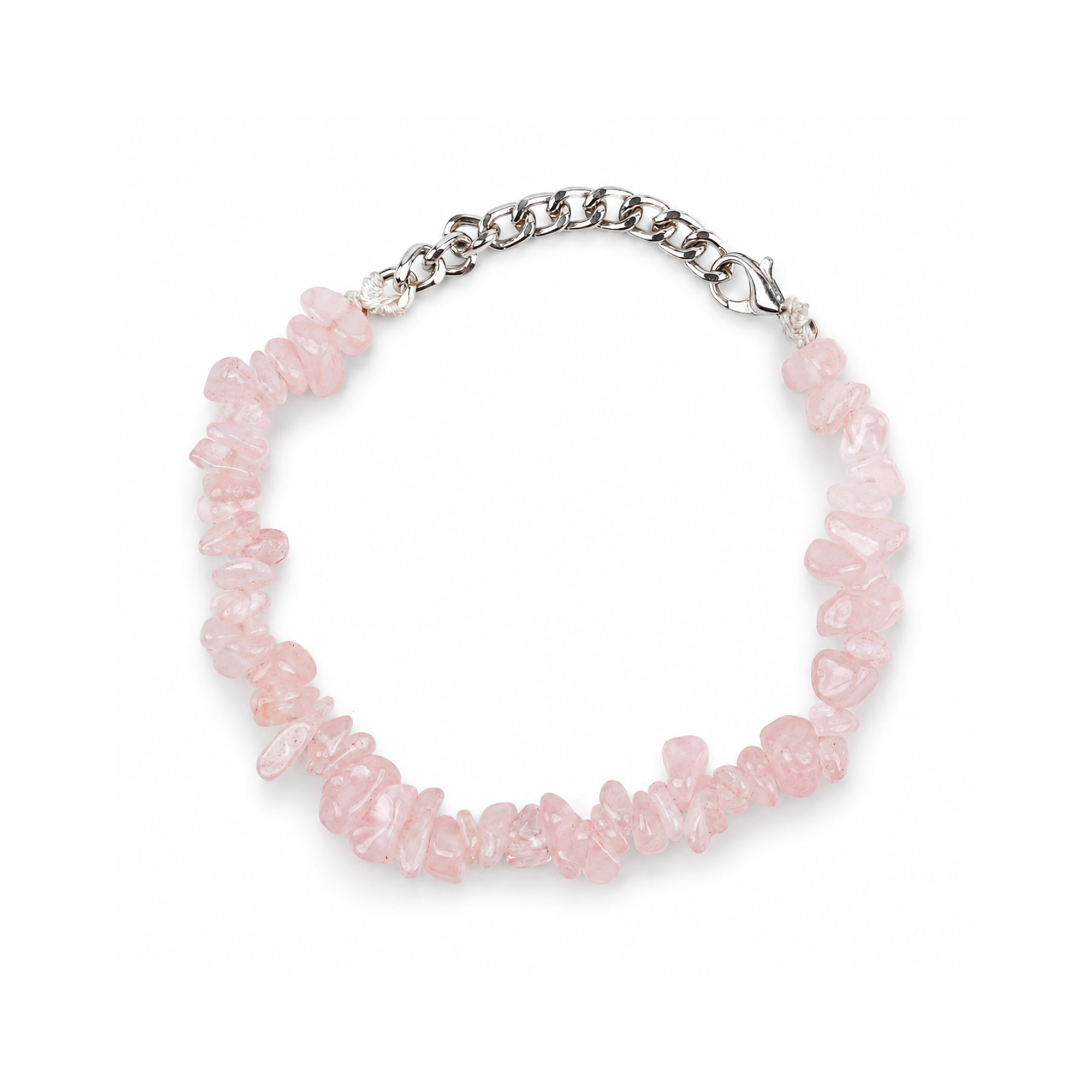 Rose Quartz Crystal Bracelet