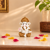 Shwet Swarna Ganesh Idol