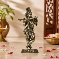 Lord Krishna Brass Idol
