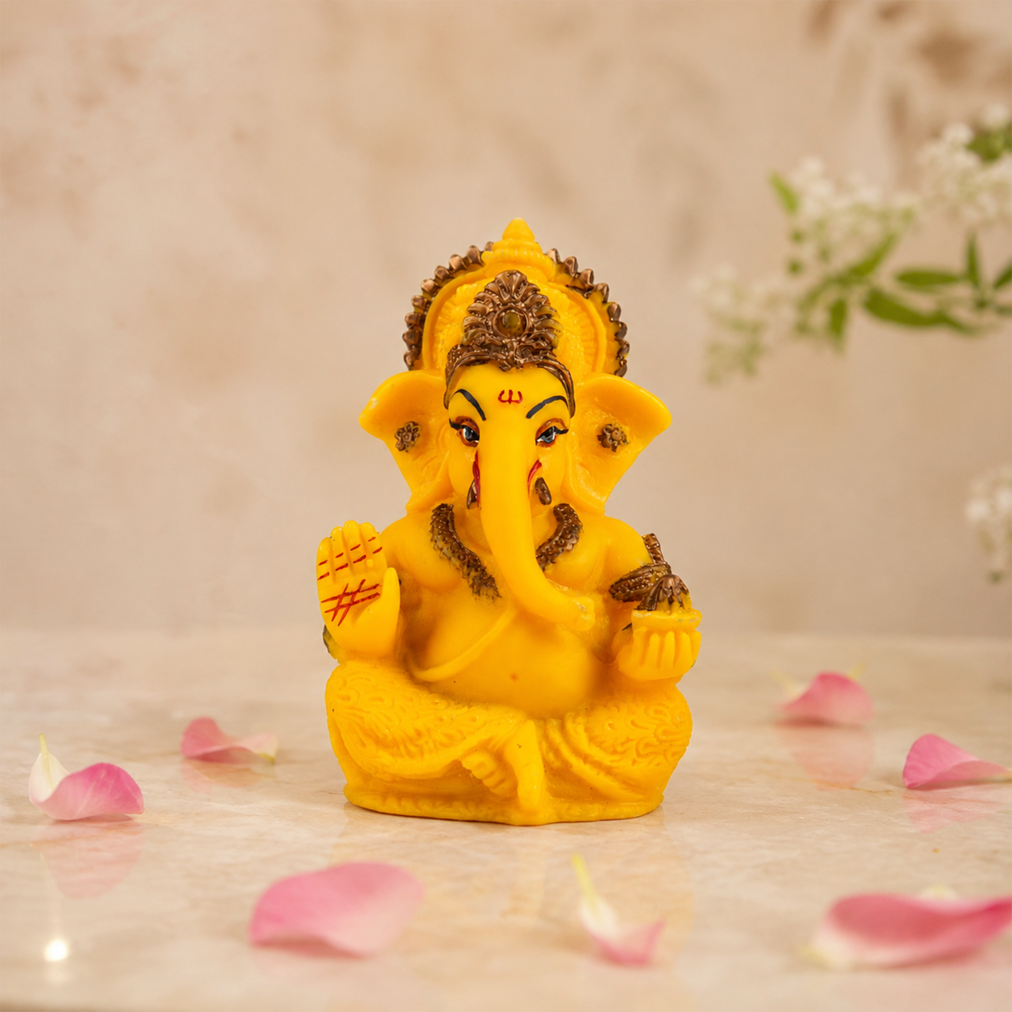 Haridra Ganesha Idol