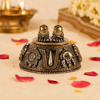 Brass Tirupati Balaji Charan Paduka