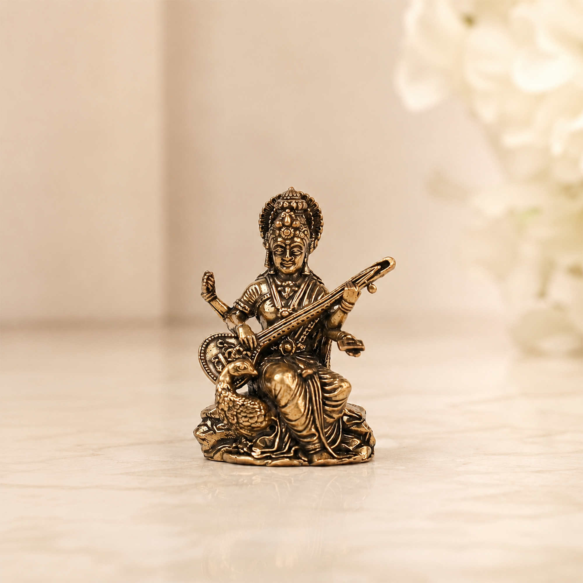 Saraswati Veena Divine Murti