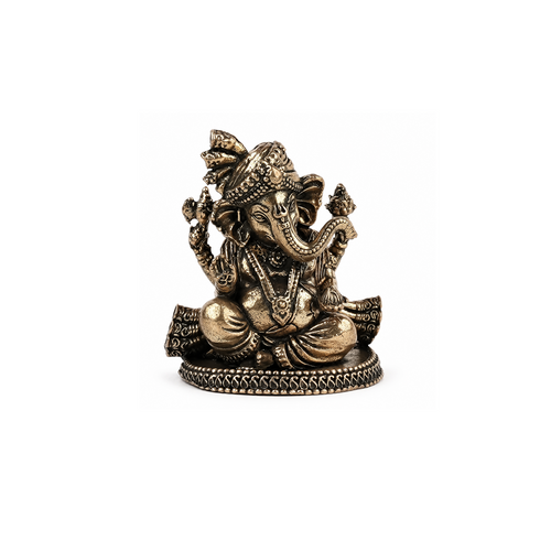 Brass Baby Ganesha Murti