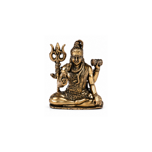 Shiv Trishul Brass Murti