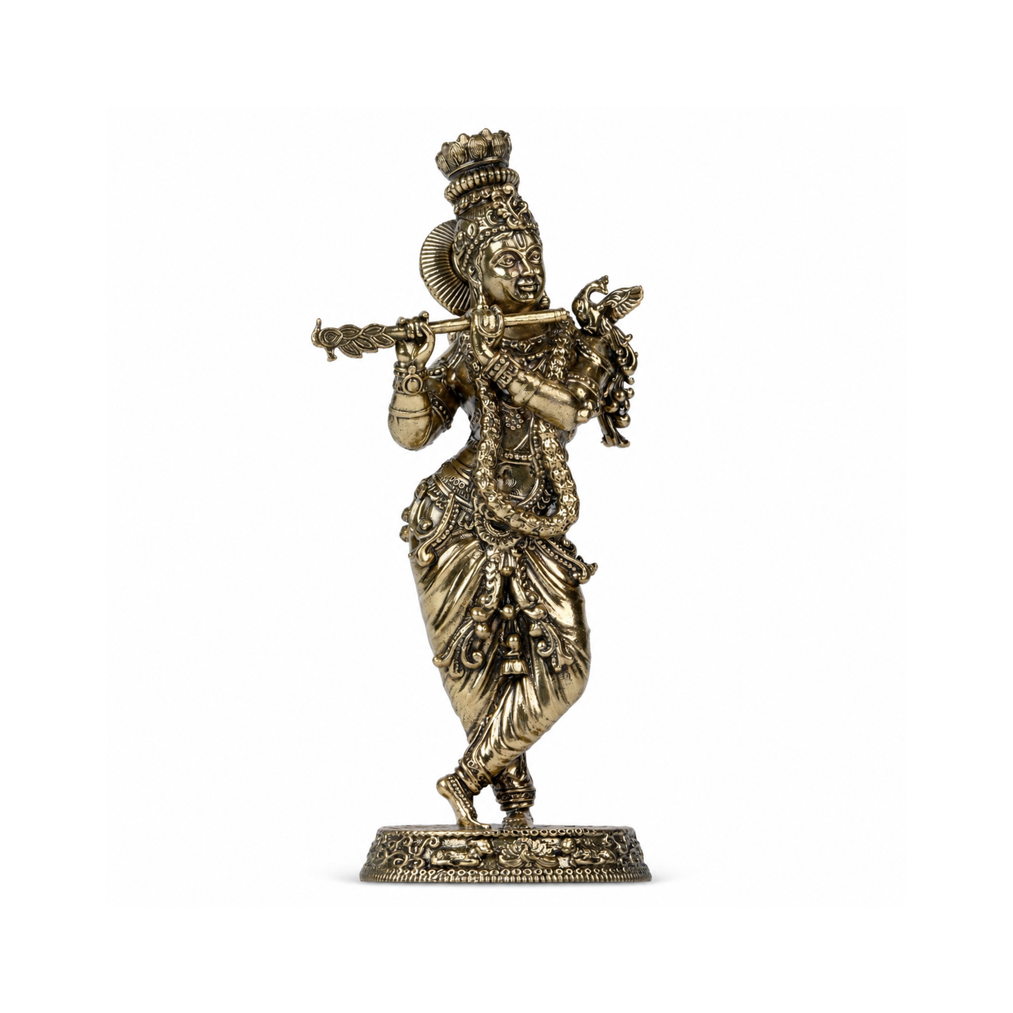 Lord Krishna Brass Idol