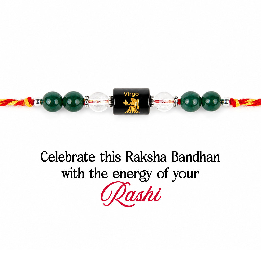Beaded Vigro Zodiac Rakhi