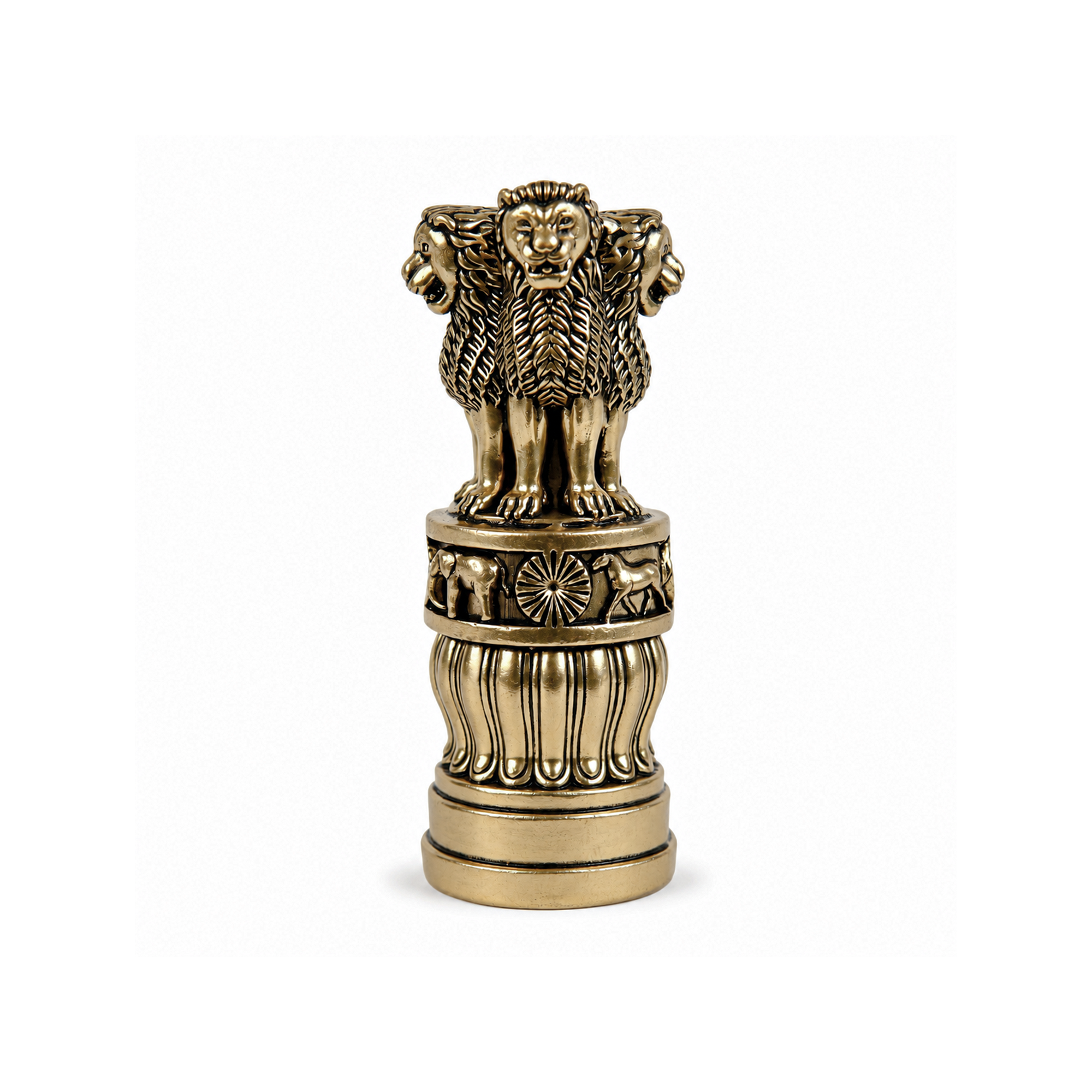 Ashok Stambh Brass Idol
