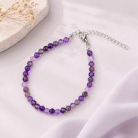 Amethyst Crystal Calming Bracelet