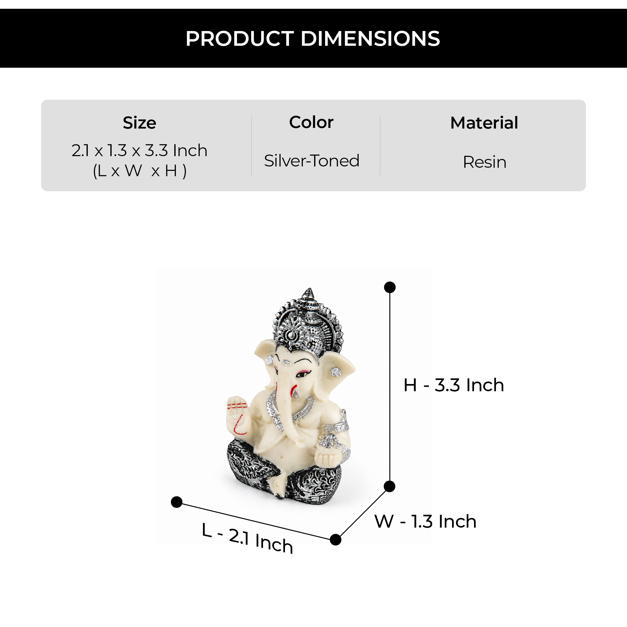 Chandra Vinayak Ganesha Idol