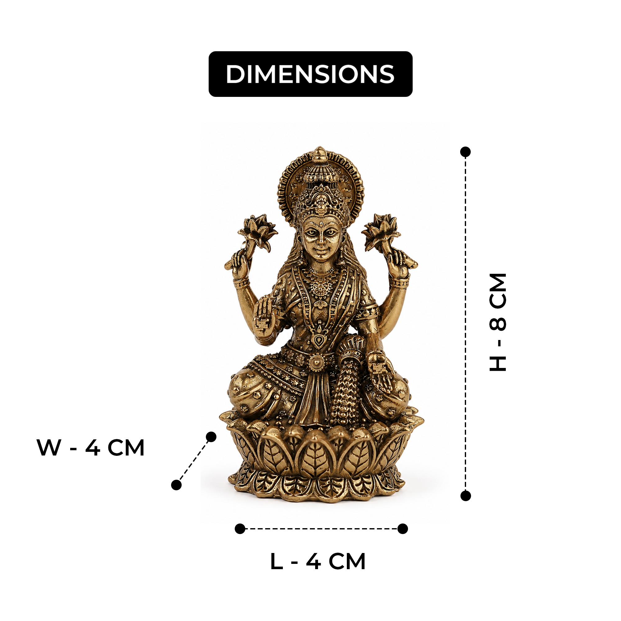Shubha Laxmi Brass Idol