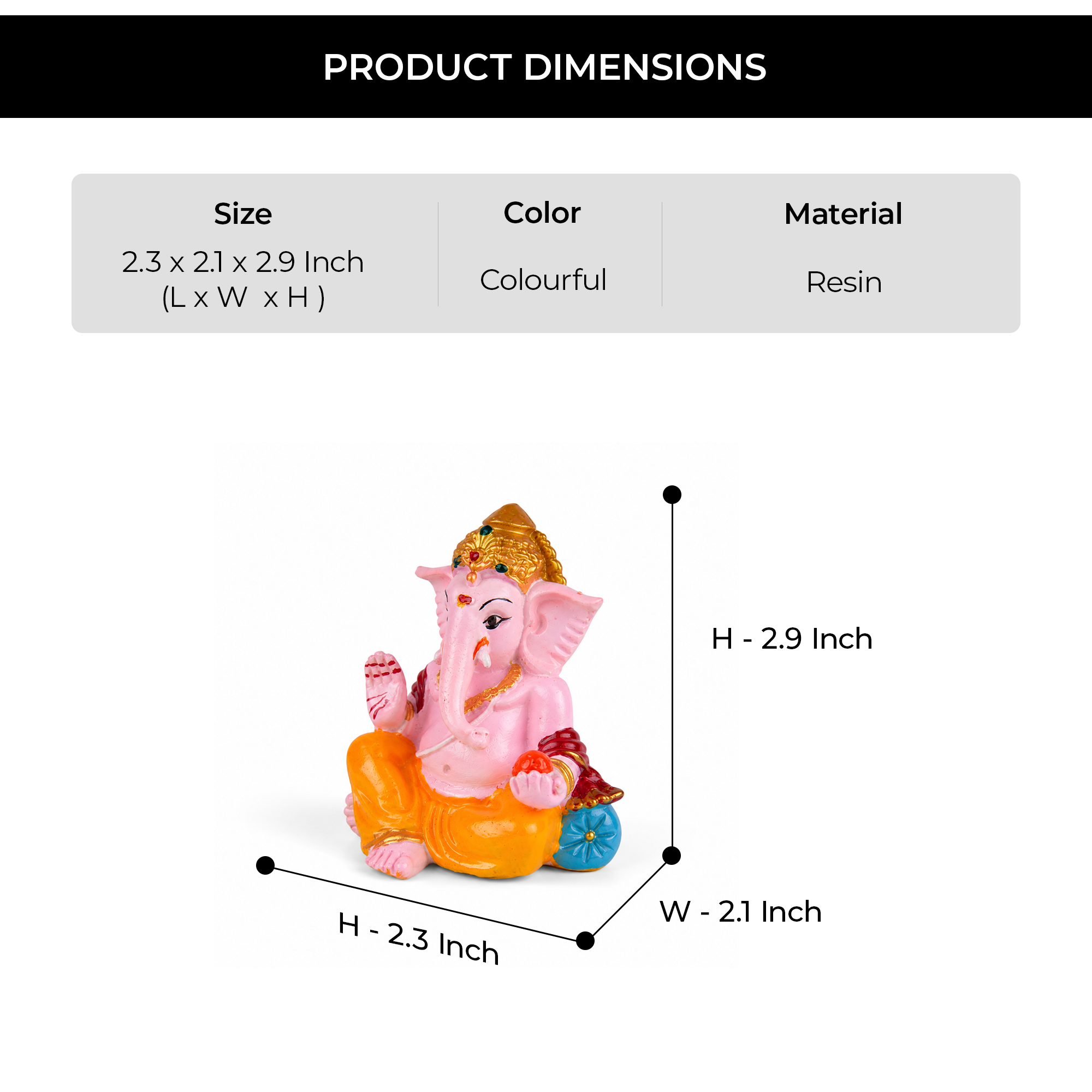 Mangalmurti Ganpati Idol
