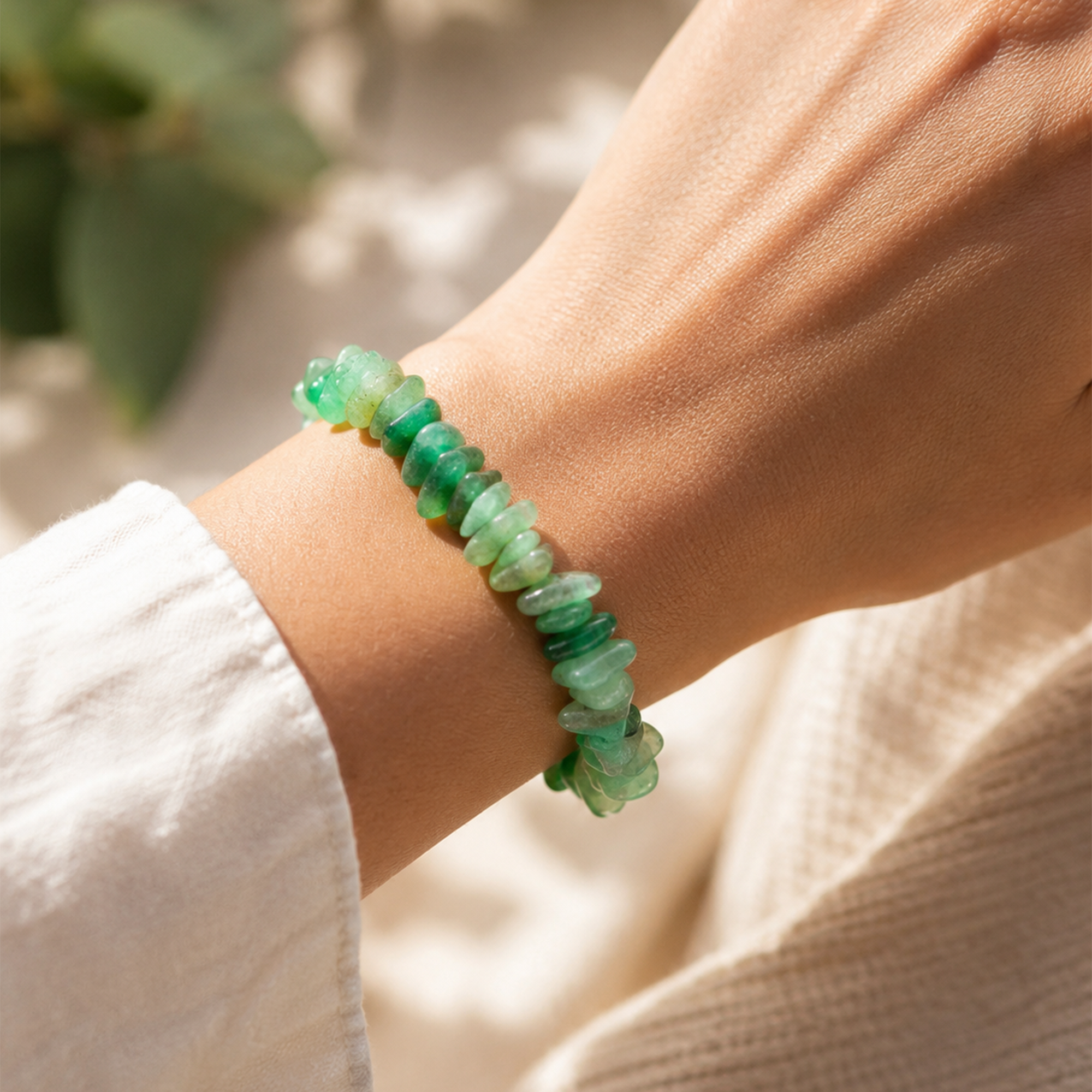 Green Chip Aventurine Bracelet