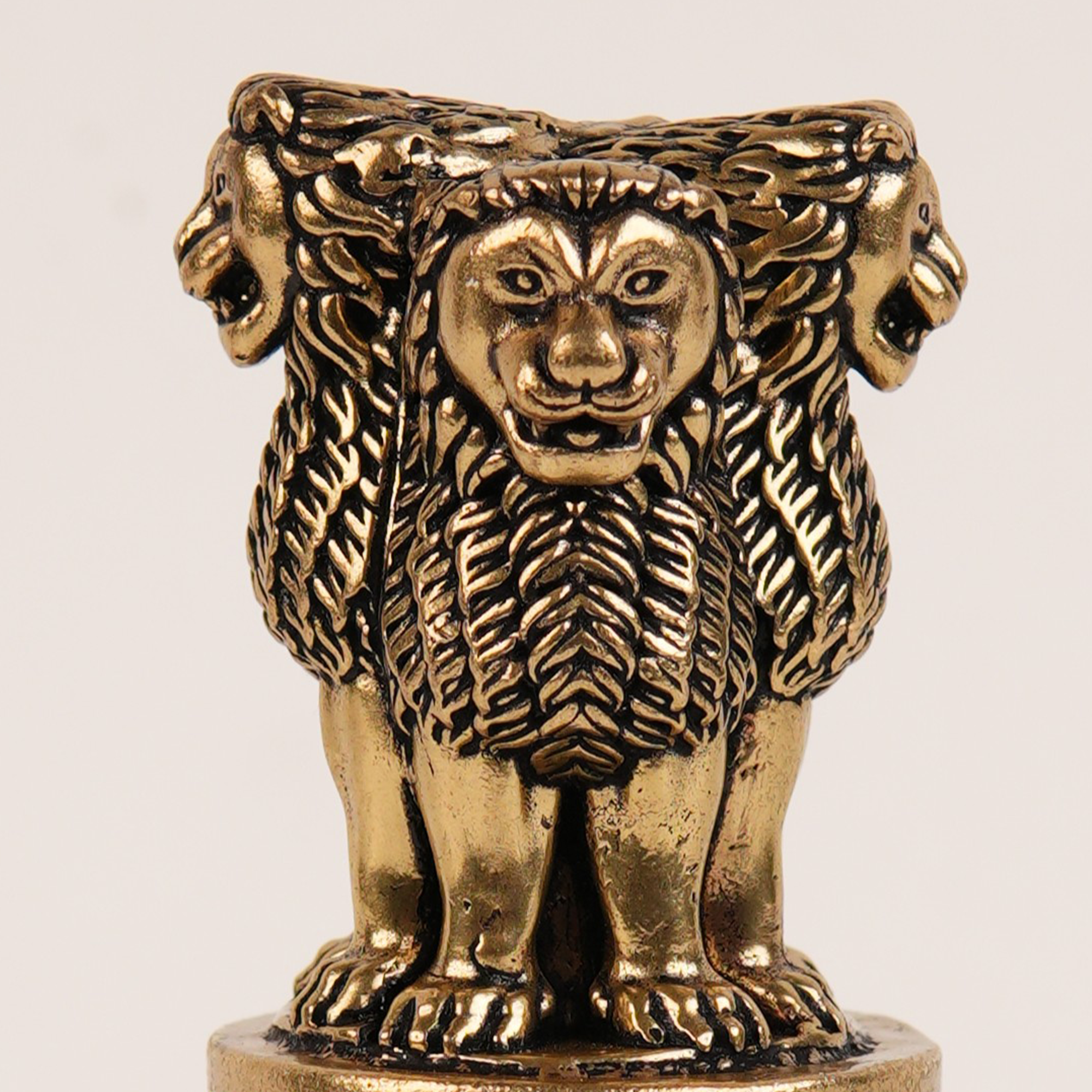 Ashok Stambh Brass Idol
