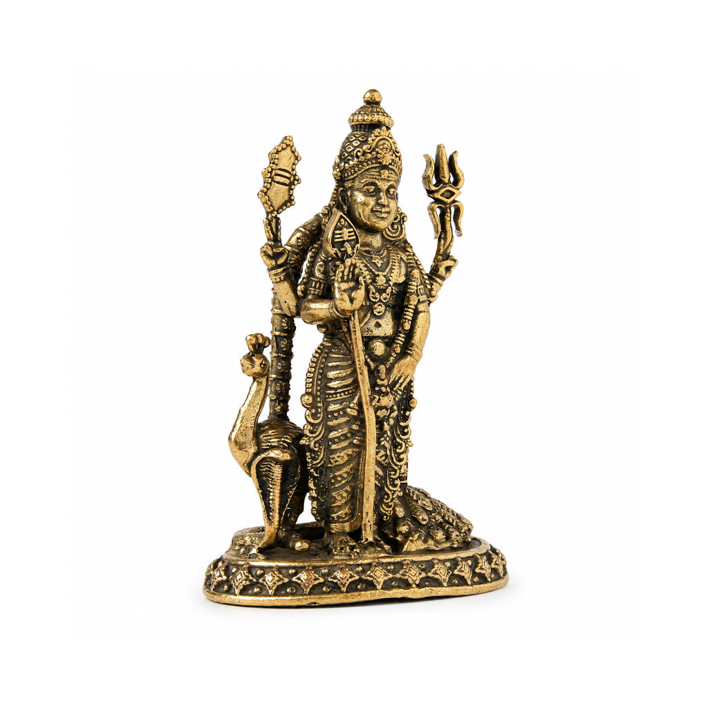 Lord Murugan Brass Idol