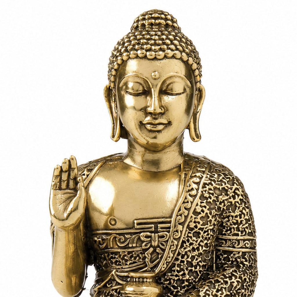 Lord Buddha Brass Idol