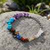 Multi-Stone Healing Chip Bracelet
