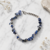 Blue Sodalite Chip Bracelet