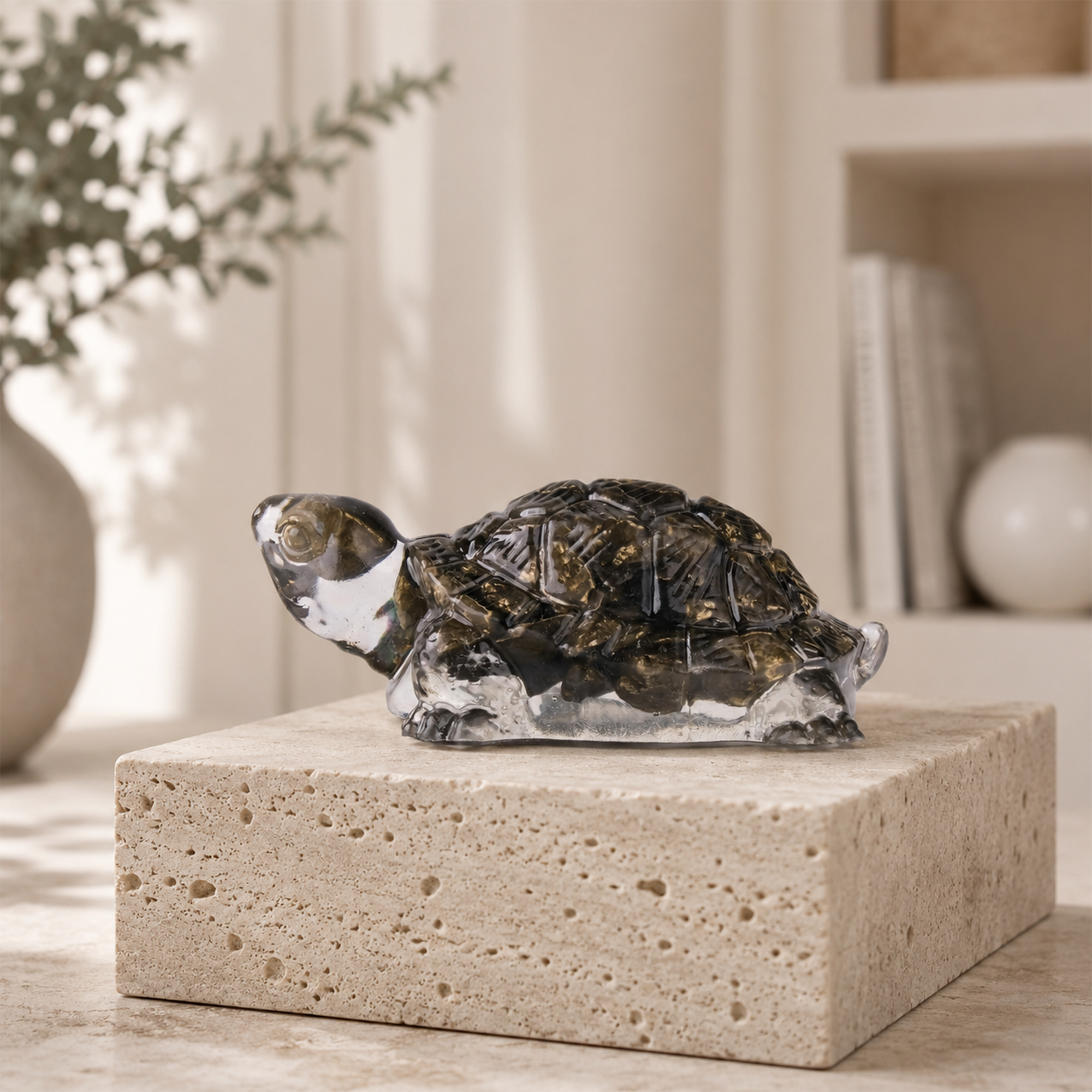 Feng Hui Pyrite Tortoise