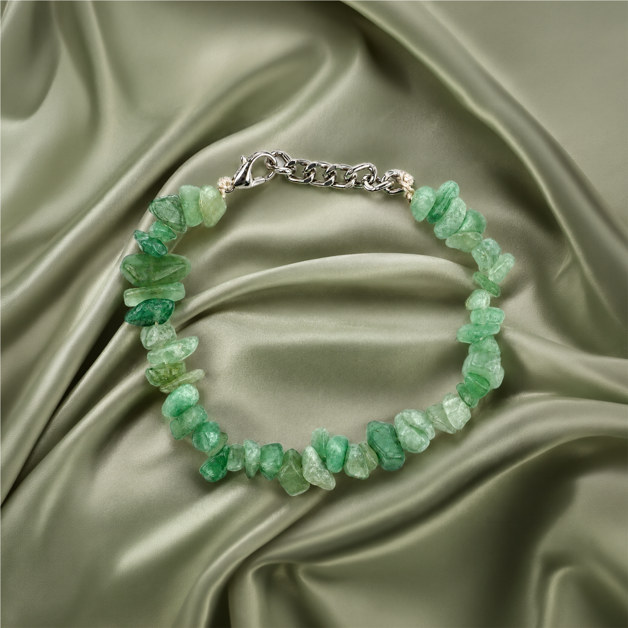 Green Chip Aventurine Bracelet