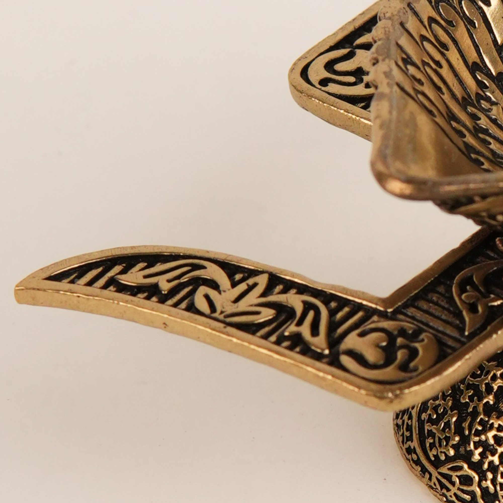 Antique Swastik Brass Diya