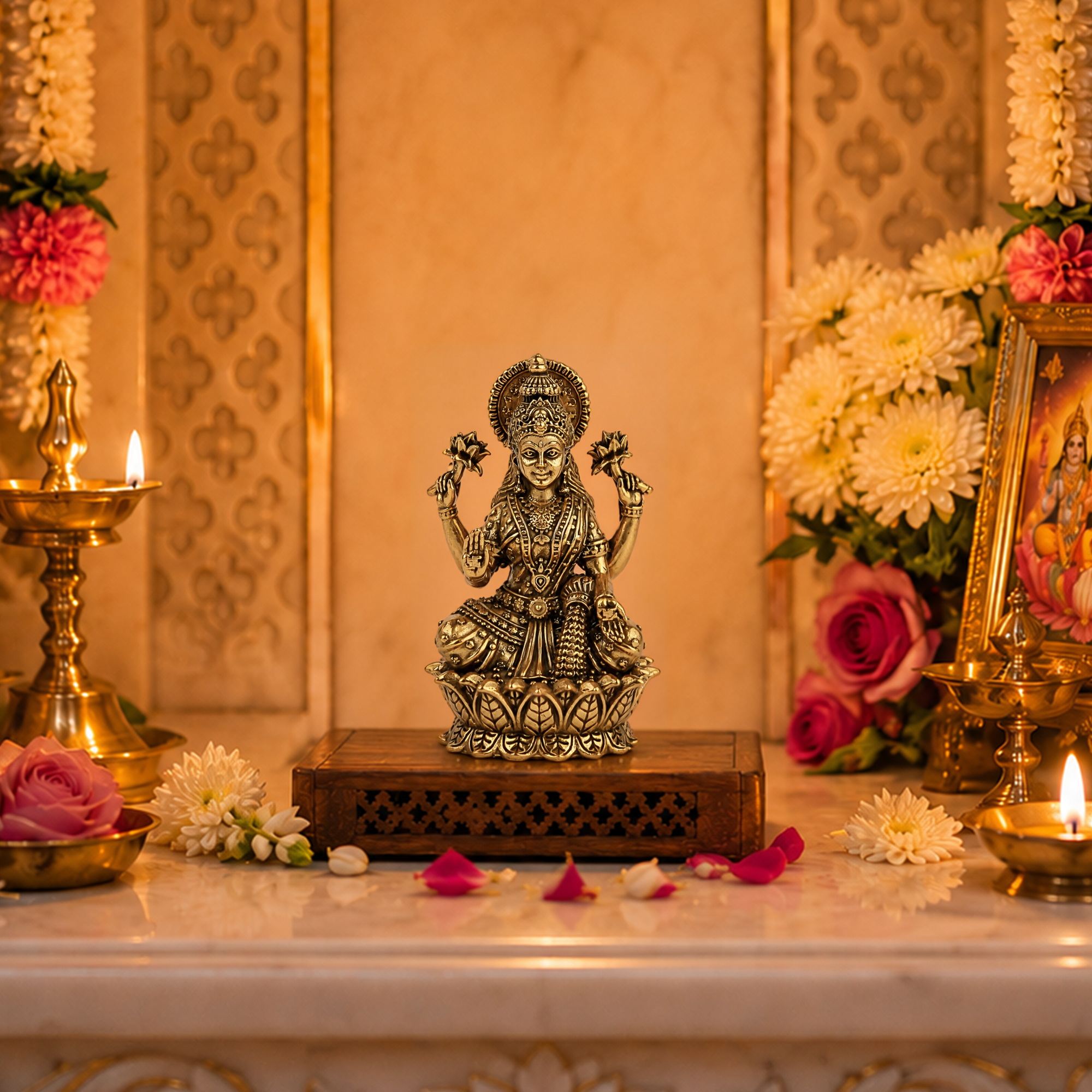 Shubha Laxmi Brass Idol