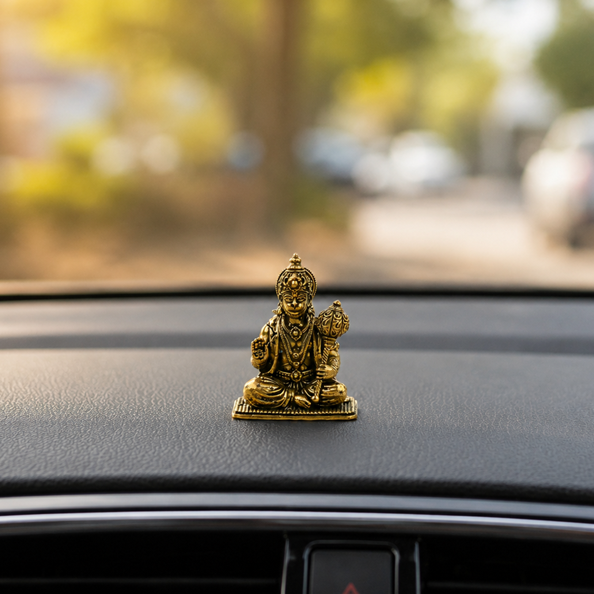 Antique Hanuman Ji Brass Statue