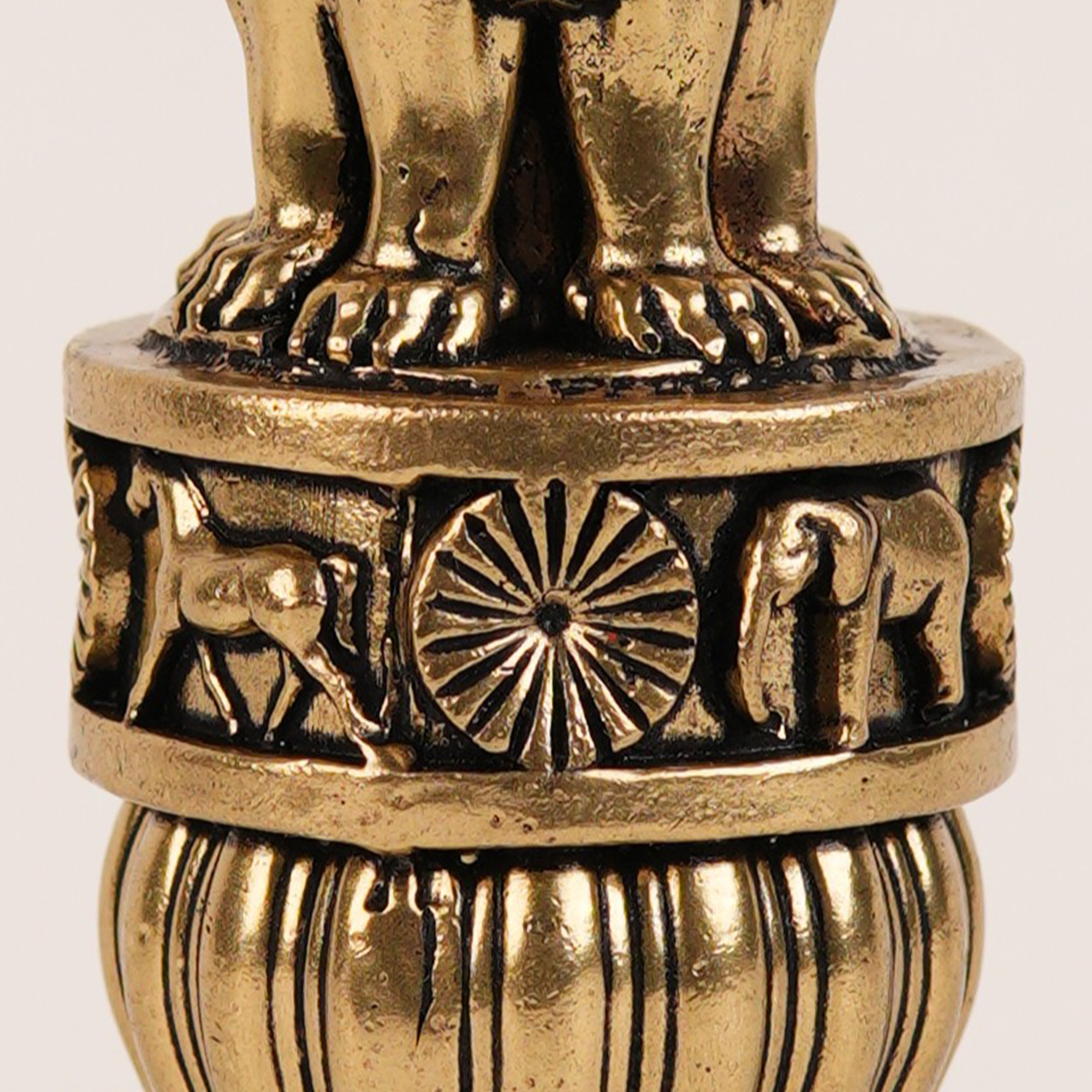 Ashok Stambh Brass Idol