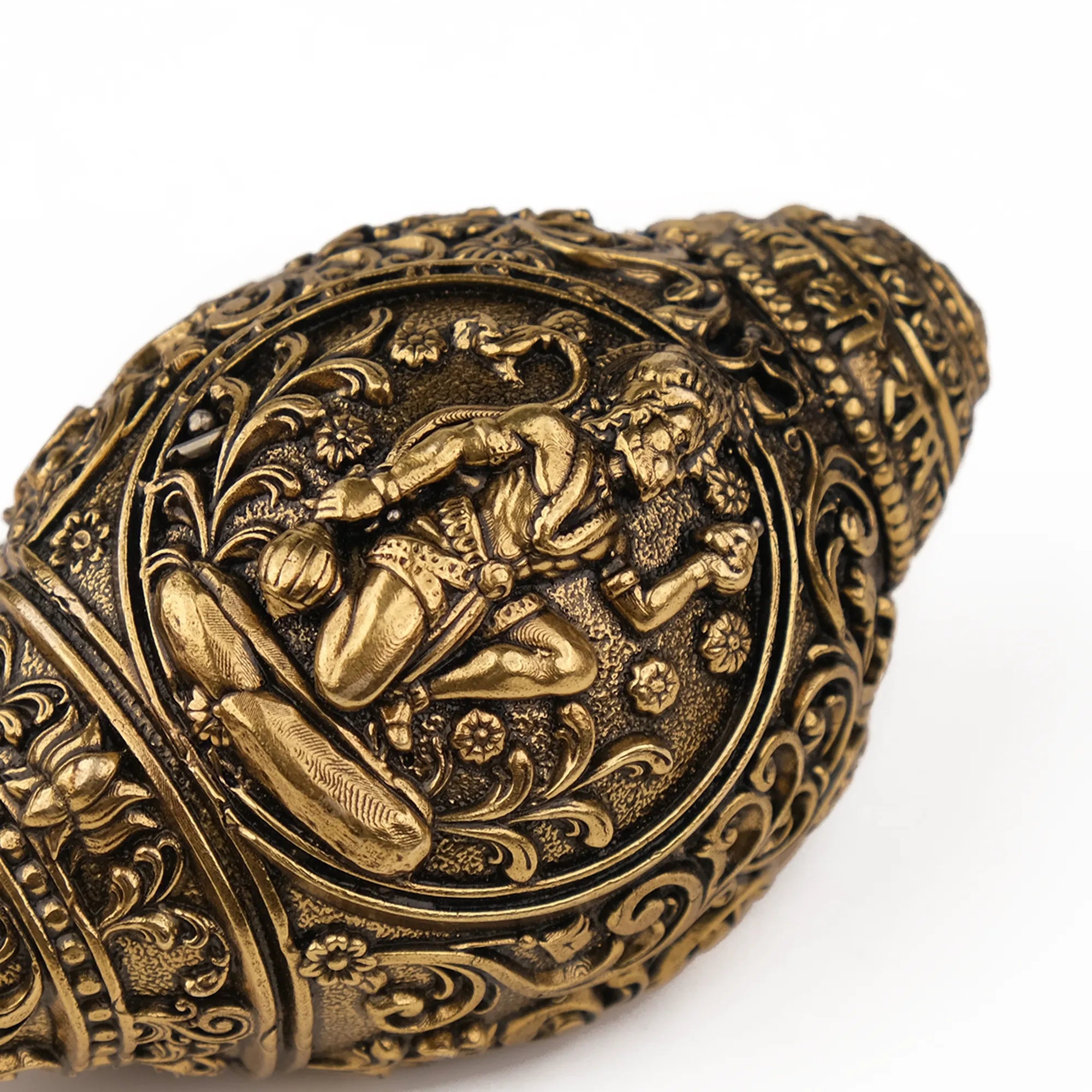 Veer Hanuman Brass Shankh