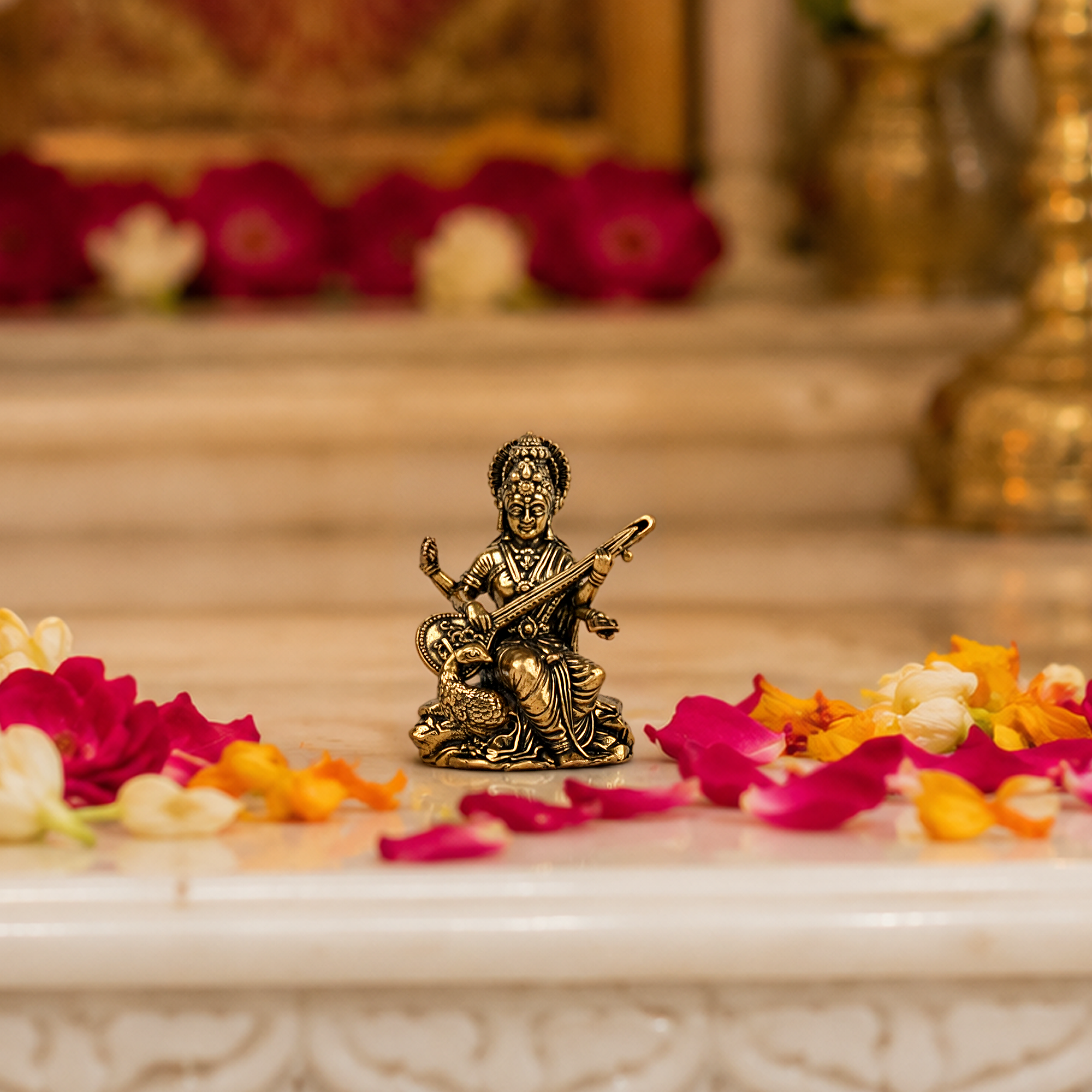 Saraswati Veena Divine Murti