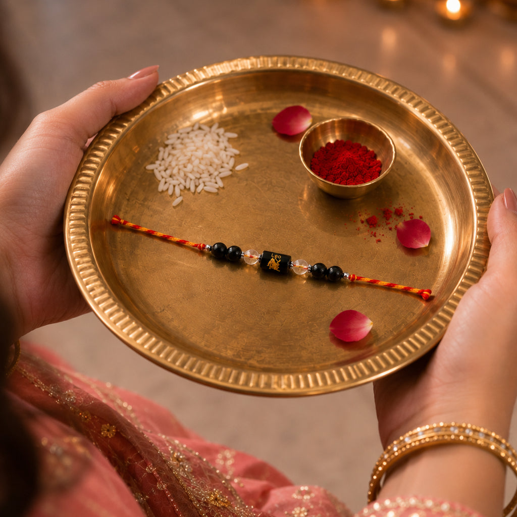 Beaded Leo Zodiac Rakhi