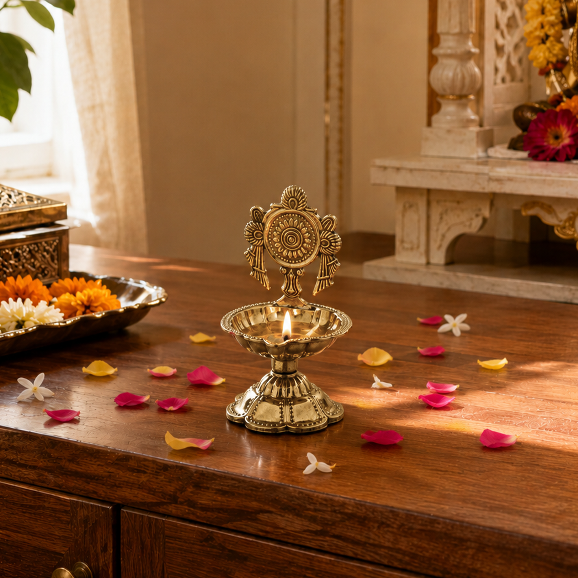 Chakra Kubera Diya