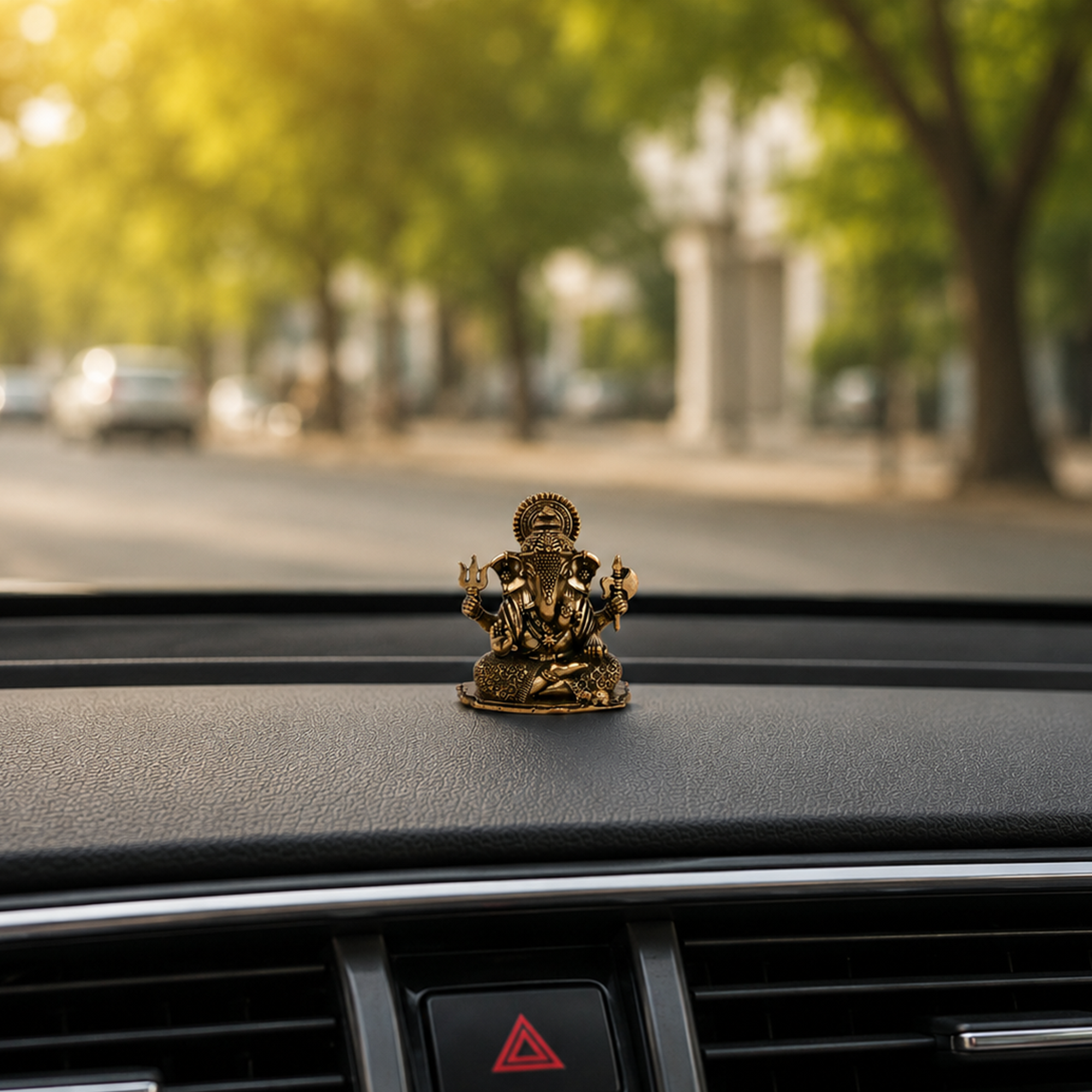 Brass Dagdusheth Ganesh Idol