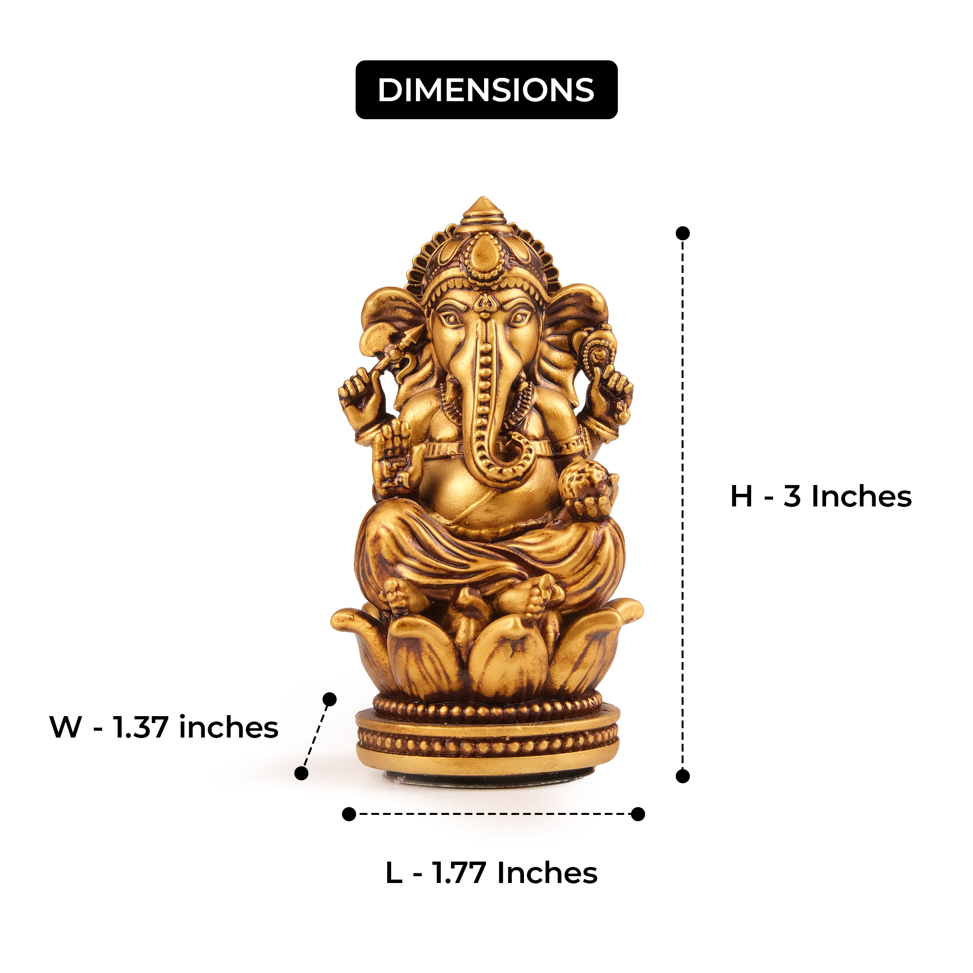 Siddhivinayak Ganesha Idol