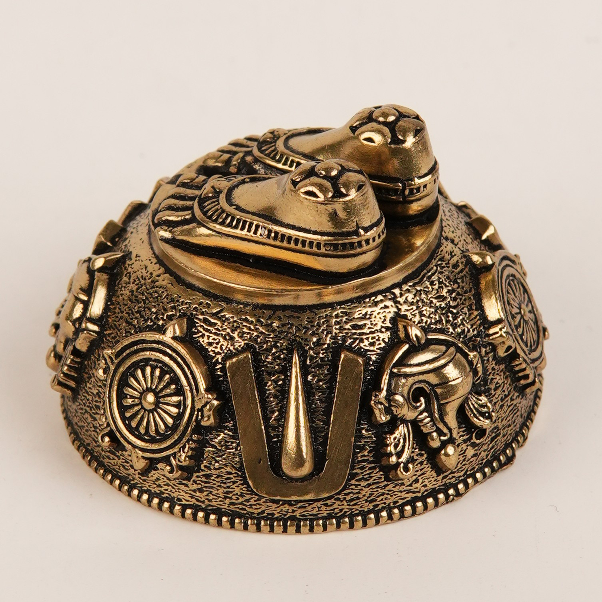 Brass Tirupati Balaji Charan Paduka