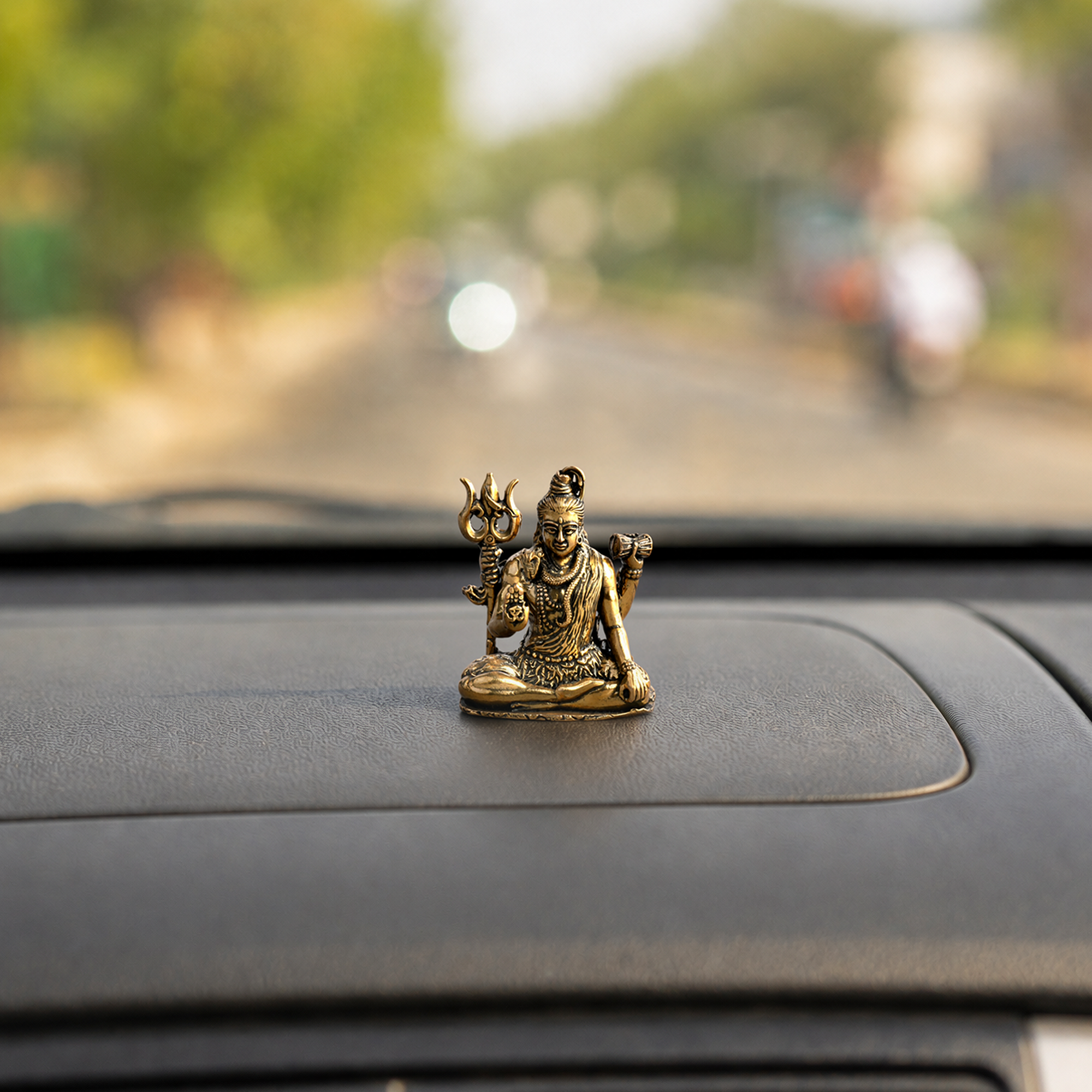 Shiv Trishul Brass Murti