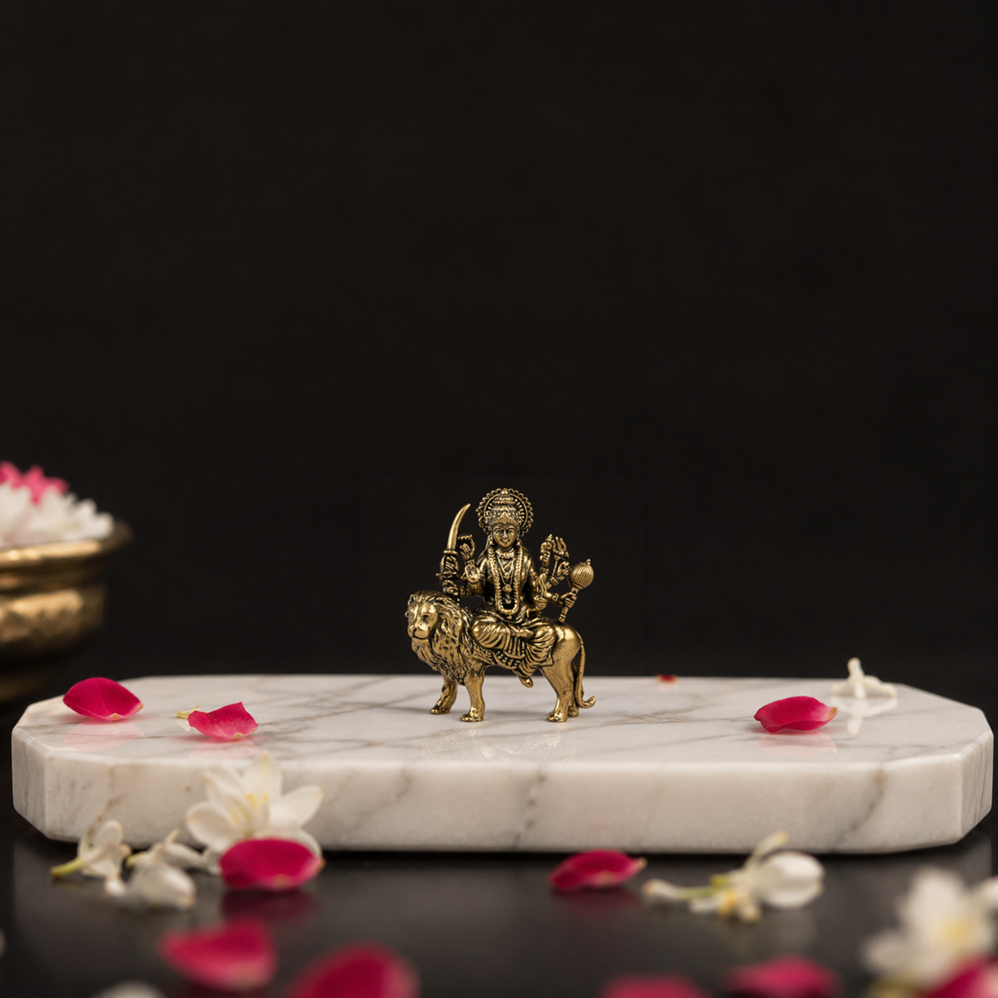 Maa Durga Brass Idol