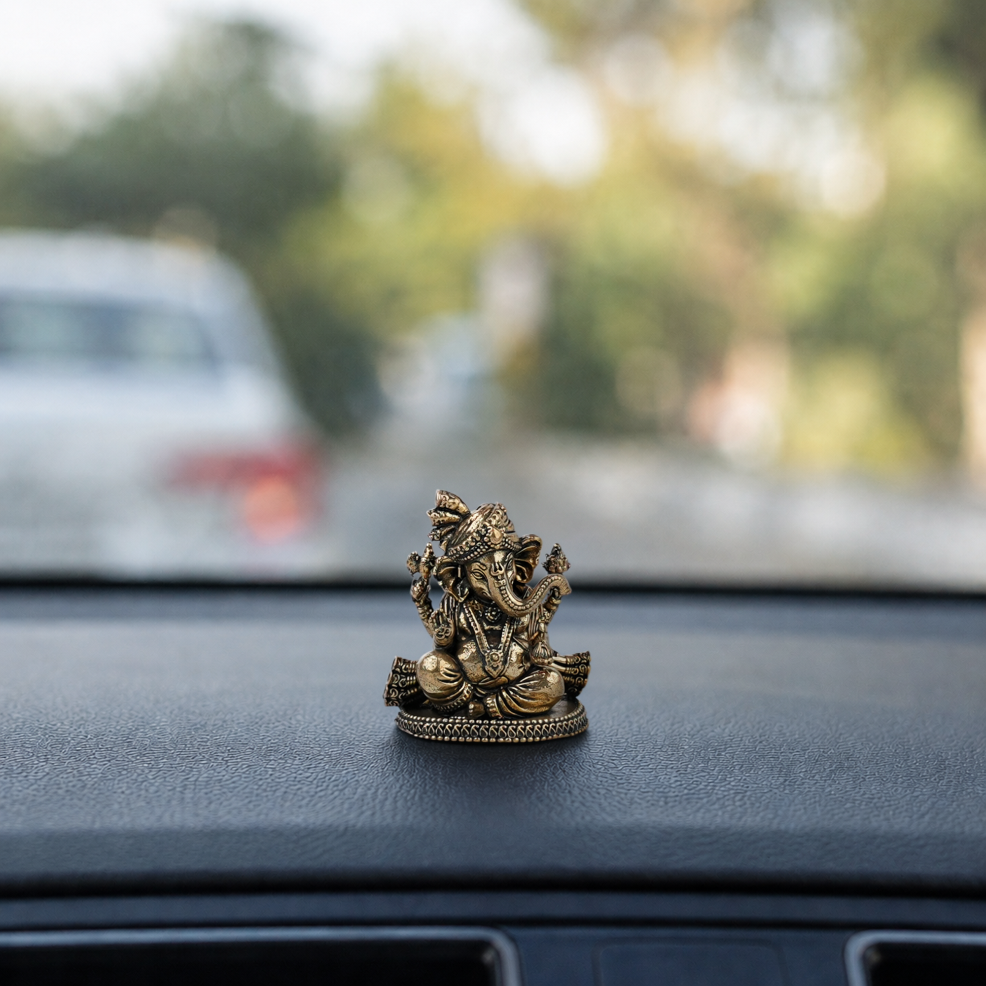 Brass Baby Ganesha Murti