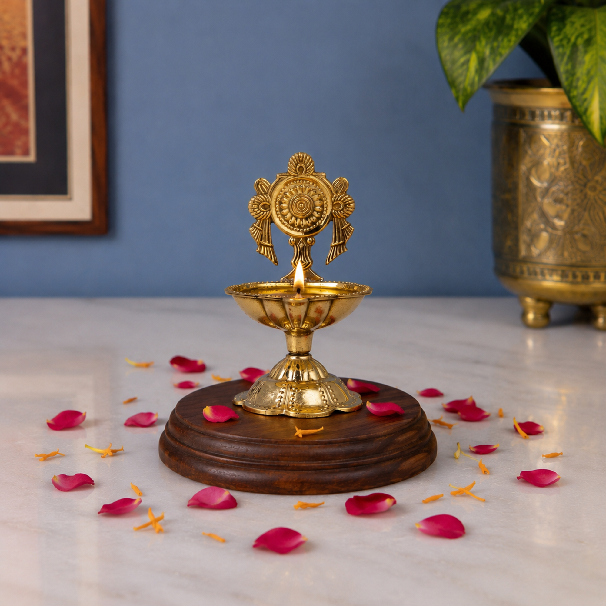 Chakra Kubera Diya