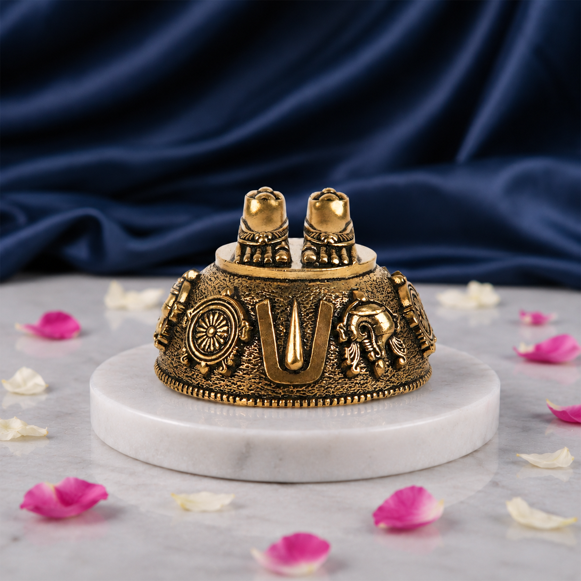 Brass Tirupati Balaji Charan Paduka